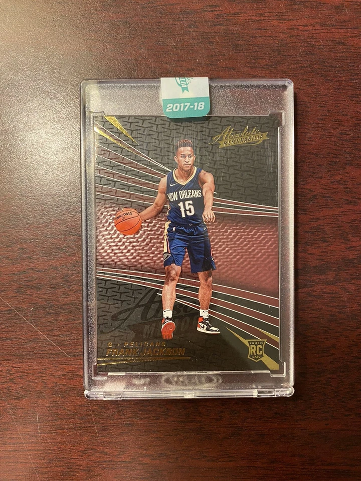 2017-18 Panini Absolute Basketball Maroon Frank Jackson /7 Pelicans 93 - Image 1 of 2