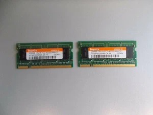 Hynix 256MB, 2X RAM Memory For Laptop, 1Rx16 PC2-4200S-444-12, #K-90-5 - Picture 1 of 3