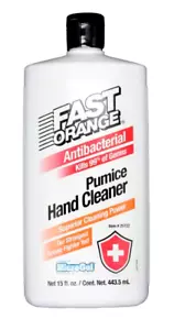 Fast Orange Antibacterial Pumice Hand Cleaner - 15 oz. - Picture 1 of 3
