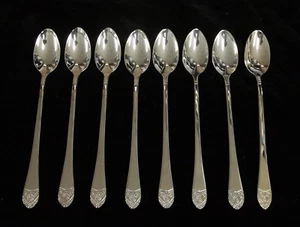 Waldorf Astoria Brand New Art Deco Iced Tea Spoon Set - Picture 1 of 5