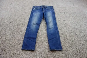 Adriano Goldschmied Jeans Mens 30 Blue The Dylan Slim Skinny AG-ED Distressed - Picture 1 of 9