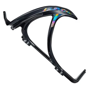 SUPACAZ Gabbia Manta Iniettata Fibra di Carbonio Bici Borraccia Gabbia - Oil Slick - Foto 1 di 2
