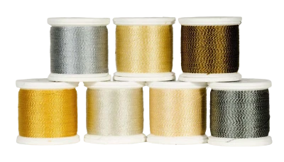 YLI Silk Sparke Thread, 23 dtex 3x2, 100m, 7 Sparkling Colors - Image 1 of 4