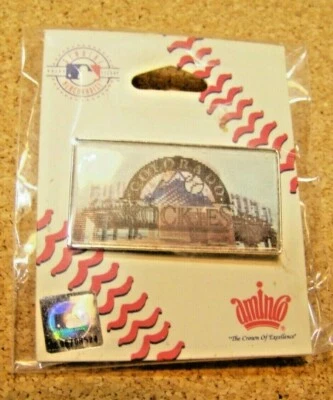 2005 Colorado Rockies Lenticular Coors Field pin - Image 1 of 4