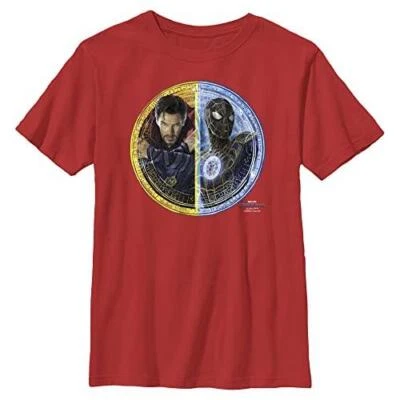 Marvel Boys Spider-Man No Way Home Doctor Strange Red Medium 10/12 T-Shirt NEW - Изображение 1 из 4
