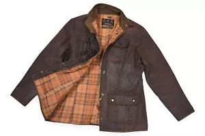 Barbour Utility Damenjacke Wachsbraun L1094 England Größe 16 - Bild 1 von 15