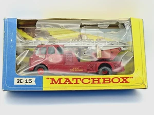Matchbox K-15 King Size Merryweather Fire Engine Lesney Mint See Description - Picture 1 of 5