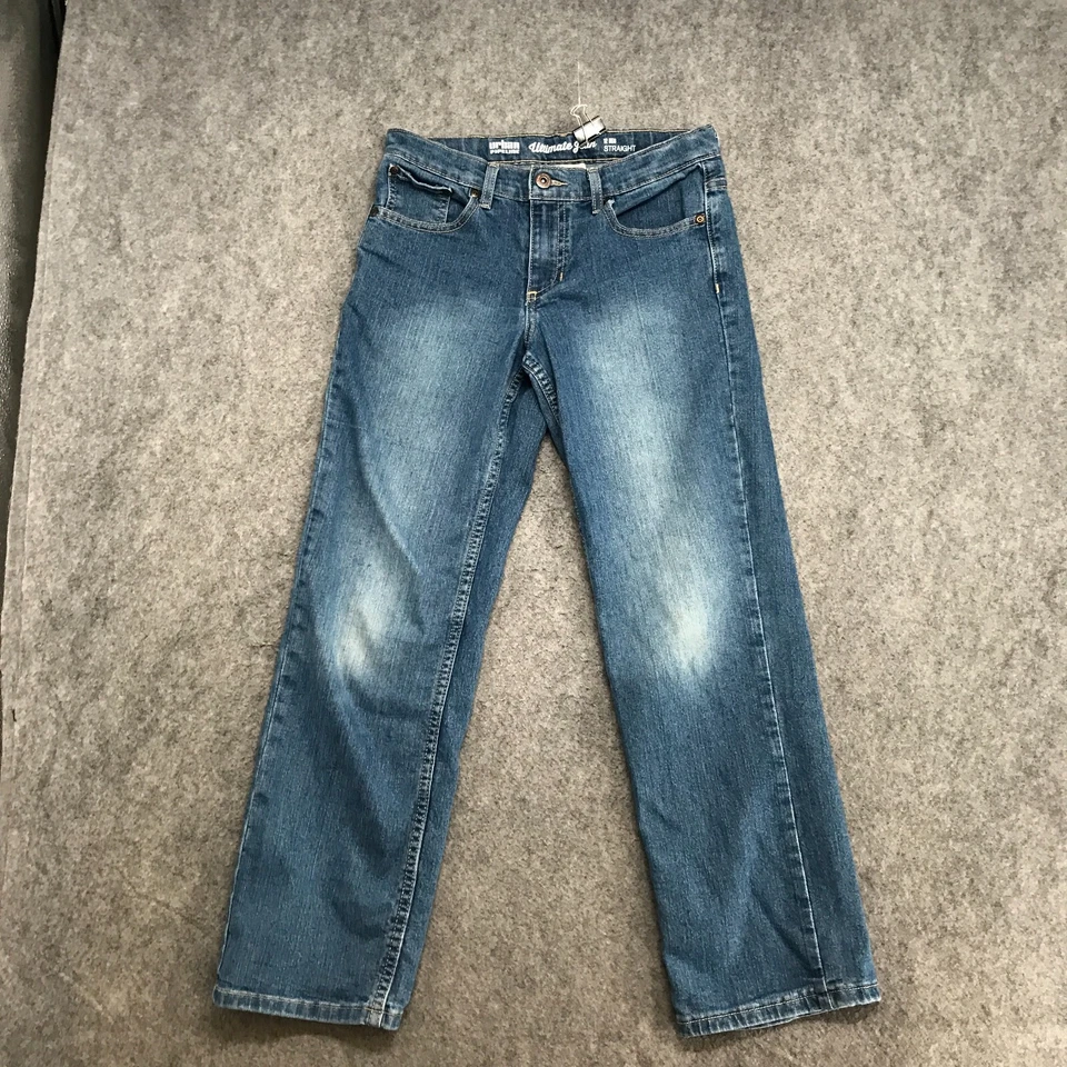 Jeans Urban Pipeline Niñas Talla 12 Ultimate Botón Recto Pestaña Cintura Ajustable Foto 1 de 4