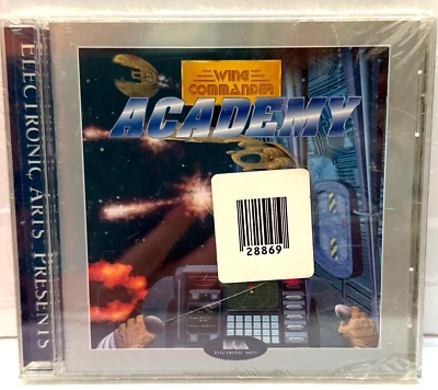 Wing Commander: Academy Jewel Case PC CD 1996 *** NEW FACTORY SEALED *** RARE!! - Image 1 of 4