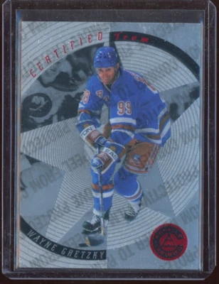 Equipo certificado Pinnacle #7 1997-98 Wayne Gretzky Foto 1 de 2
