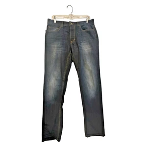 UNITED COLORS OF BENETTON JEANS Men's W33 Regular Button Fly Blue 33x30” - Picture 1 of 14