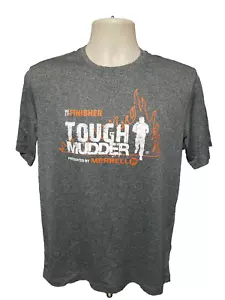 2017 Merrell Tough Mudder Finisher Adult Medium Gray Jersey - Picture 1 of 9