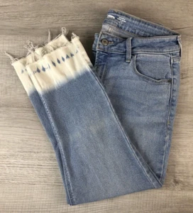 Old Navy Rockstar Capris Jeans Super Skinny Ankle Mid-Rise Bleached Womens 6 - Picture 1 of 19