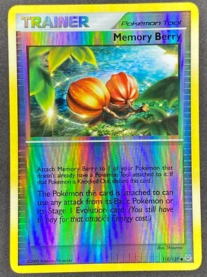 Pokémon Memory Berry Reverse Holo 110/127 PL Platinum LP/NM - Image 1 of 2