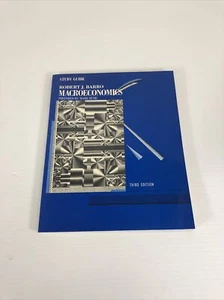 Macroeconomics By Robert J. Barro - Picture 1 of 2