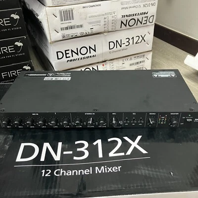 Denon DN-312X 12-Channel Line Mixer with Priority TESTED - Image 1 of 4