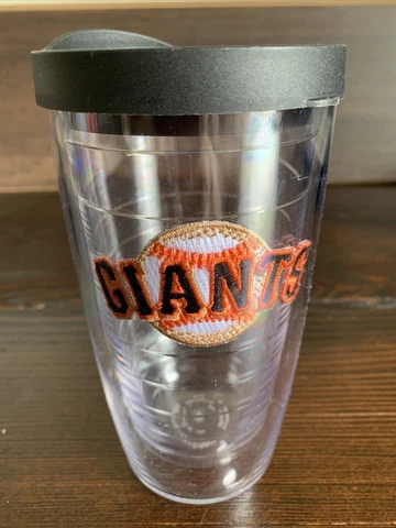 MLB San Franciso Giants Trevis Tumbler Primary Logo With Travel Lid Cover