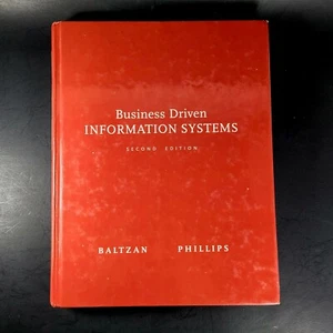 Business Driven Information Systems 2nd Edition Baltzan Phillips Hardback - Picture 1 of 12