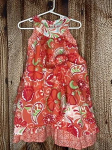 Maggie & Zoe Toddler Girl's Layered Dress Size 4T Floral Multicolor Sleeveless - Picture 1 of 3
