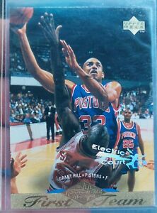 1995-96 Upper Deck - All-Rookie Team Electric Court #156 Grant Hill Pistons RC 
