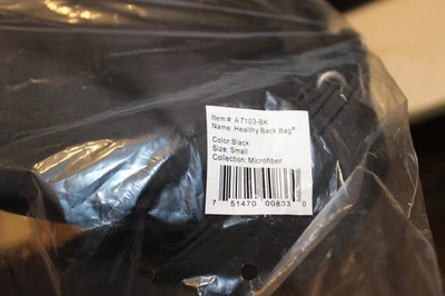 AmeriBag 17» микрофибры через плечо слинга здоровая спина сумка черный новый в упаковке - Изображение 1 из 2