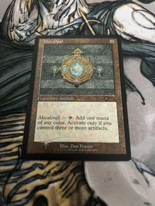 Mtg Etched Foil English Version Mox Opal Old 3 - Picture 1 of 2