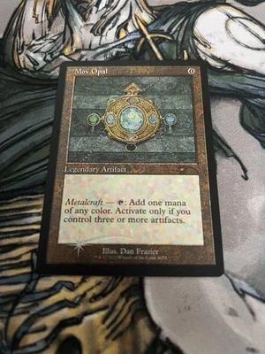Mtg Etched Foil English Version Mox Opal Old 3 - Image 1 of 2