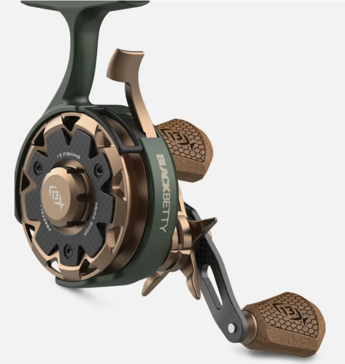 13 CARRETE EN LÍNEA FISHING FREEFALL TRICK SHOP DIESTRO NUEVO EN CAJA Foto 1 de 4