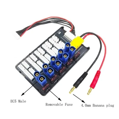 EC5 Connector Board Battery Charging Station Clear Connection Markings - Image 1 of 4