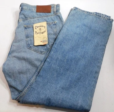 Jeans Tommy Hilfiger Freedom Easy Fit Premium para hombre 36x32 - Nuevos con etiquetas Foto 1 de 4
