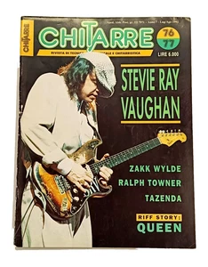 Chitarre n. 76 / 77 1992 Stevie Ray Vaughan Zakk Wylde Queen Towner Tazenda - Imagen 1 de 6
