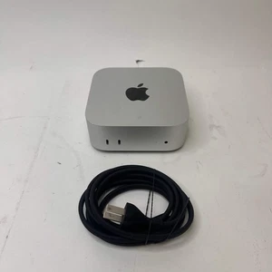 2024 Apple Mac Mini M4 4.4GHz 16GB RAM 256GB SSD Silver MU9D3LL/A - Picture 1 of 9