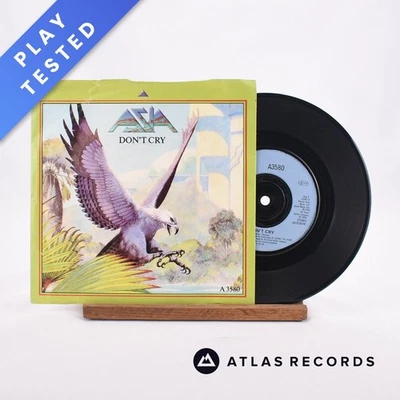 Asia - Don't Cry - 7" Vinyl Record - VG+/VG+ - Image 1 of 4