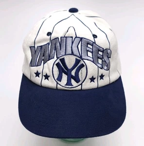 New York Yankees Starter Hat MLB Baseball Vintage Striped Snapback Sports Cap - Picture 1 of 8