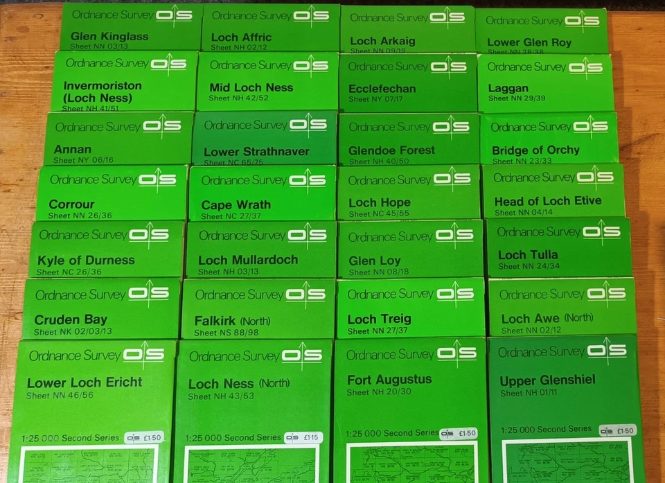Ordnance Survey Pathfinder  1:25000 Maps Of Scotland — 第 1/1 张图片