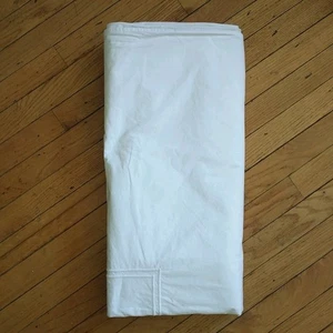 Sferra Grande Hotel Bettbezug Full Queen langstapelig Baumwolle weiß bestickt  - Bild 1 von 13