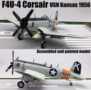 US F4U-4 for Corsair USN Kansas 1956 aircraft 1/72 no diecast modèle d'avion - Picture 1 of 7
