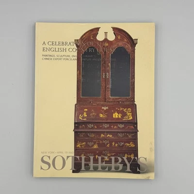 Sothebys New York Auction Catalog Celebration of the English Country House 2001 - Image 1 of 4