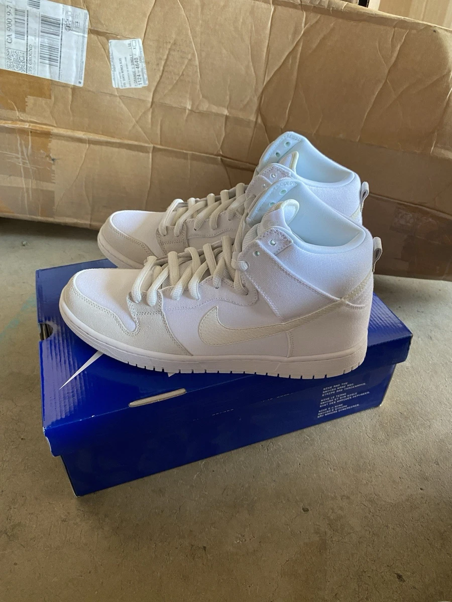 Nike Dunk Pro SB High Metallic Summit White for Sale