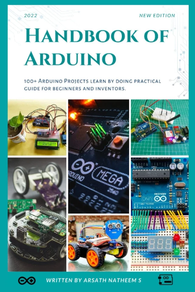 Handbook of Arduino: 100+ Arduino Projects learn by doing practical guides f... - Image 1 of 1