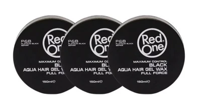 RedOne Aqua Hair Wax Full Force Quicksilver, (3er Pack) 150ml - Bild 1 von 4