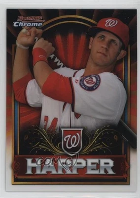 2011 Topps Bowman Chrome Exclusive Topps Value Box Red Bryce Harper #BCE1 - Image 1 of 2