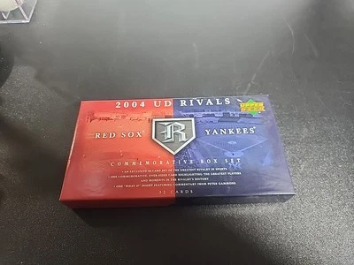 2004 Upper Deck UD Rivals Yankees Red Sox Commemorative Box Set OPENED - Image 1 of 4