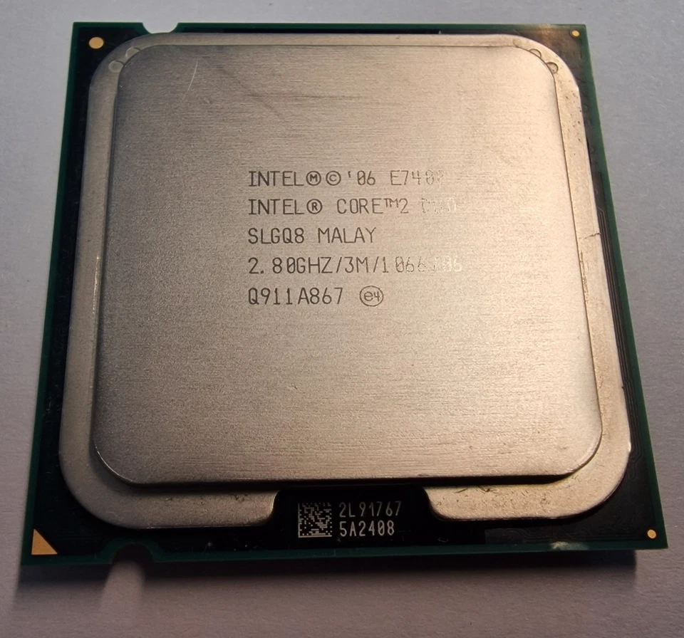 Intel Core 2 Duo E7400 2.8GHz Prozessor LGA775 SLB9Y  E7400 #B-368-06 - Bild 1 von 2