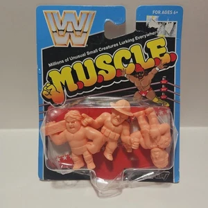 Nuevo M.U.S.C.L.E. WWE Wrestling Jim Duggan, Sargento Slaughter & Million Dollar Man - Imagen 1 de 3
