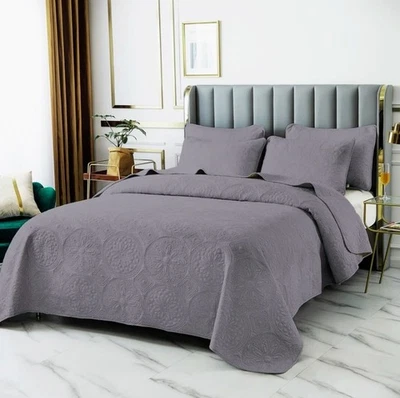 Edredón Tiana 100 % algodón con 2 fundas de almohada Foto 1 de 4