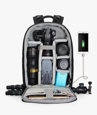 Mochila para cámara CADeN versión 2.0 pequeña bolsa profesional DSLR  Foto 1 de 4