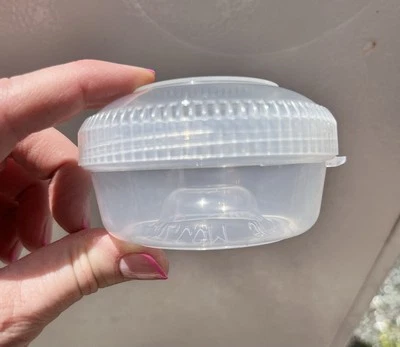 CoolJarz Air-Tight Smell Proof Small Plastic Jars With Threaded Lids Case Of 275 - Image 1 of 4