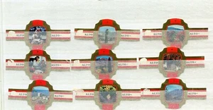 KONVOLUT 9 VINTAGE ZIGARRENBÄNDER - ALTO (0047-15) - Bild 1 von 1