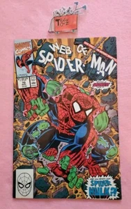 WEB OF SPIDERMAN #70 (1990) 1ST APP OF SPIDER-HULK MARVEL COMIC VF - Picture 1 of 10